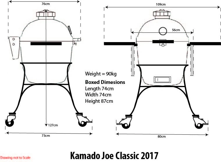 Kamado Joe Classic II Keramikgrill