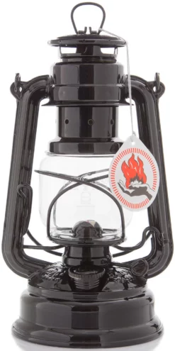Feuerhand Sturmlaterne 276 Tiefschwarz