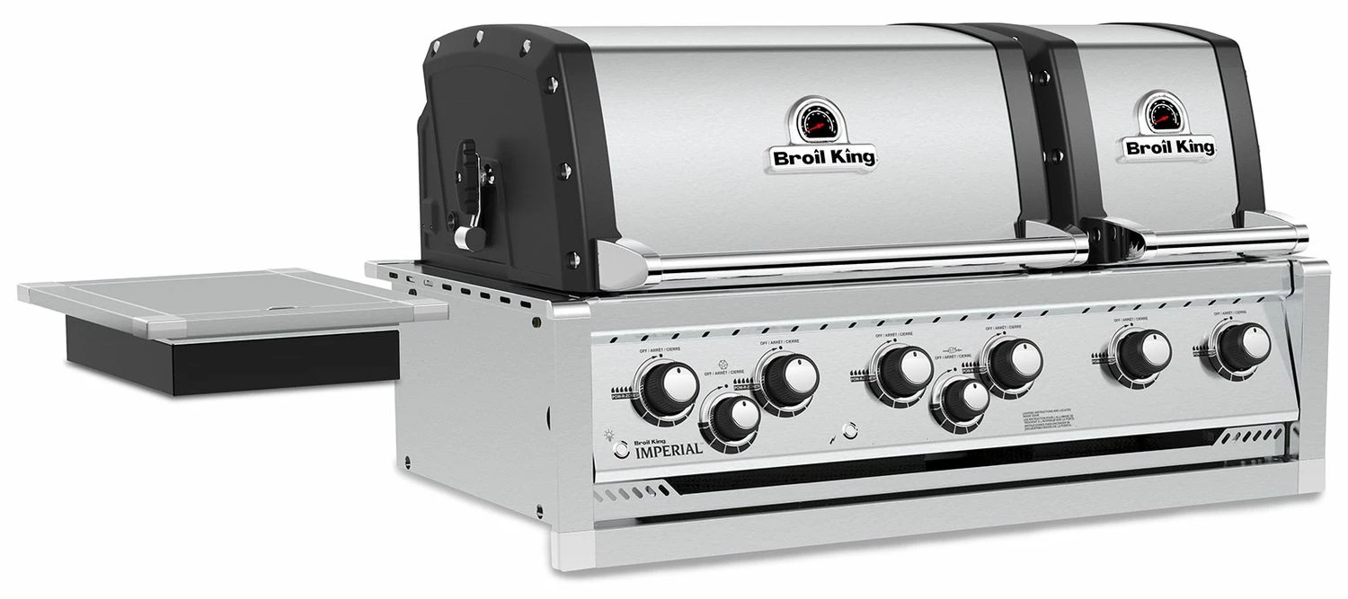 Broil King Imperial 690XL PRO Einbaugrill Mit Drehspieß + Seitenbrenner - Modell 2023 – Bild 2