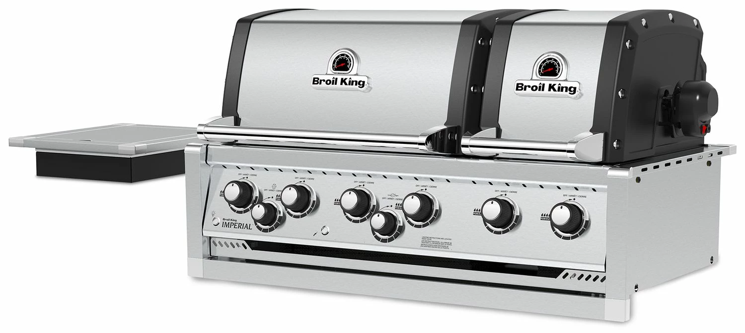 Broil King Imperial 690XL PRO Einbaugrill Mit Drehspieß + Seitenbrenner - Modell 2023 – Bild 4