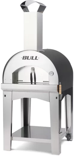 BULL Pizzaofen Holz XL - Standgerät 80 X 60 Cm