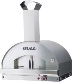 BULL Pizzaofen Gas XL - Built-In Einbauofen 80 X 60 Cm