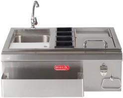 BULL Cocktail Station Mit Spüle 76 Cm