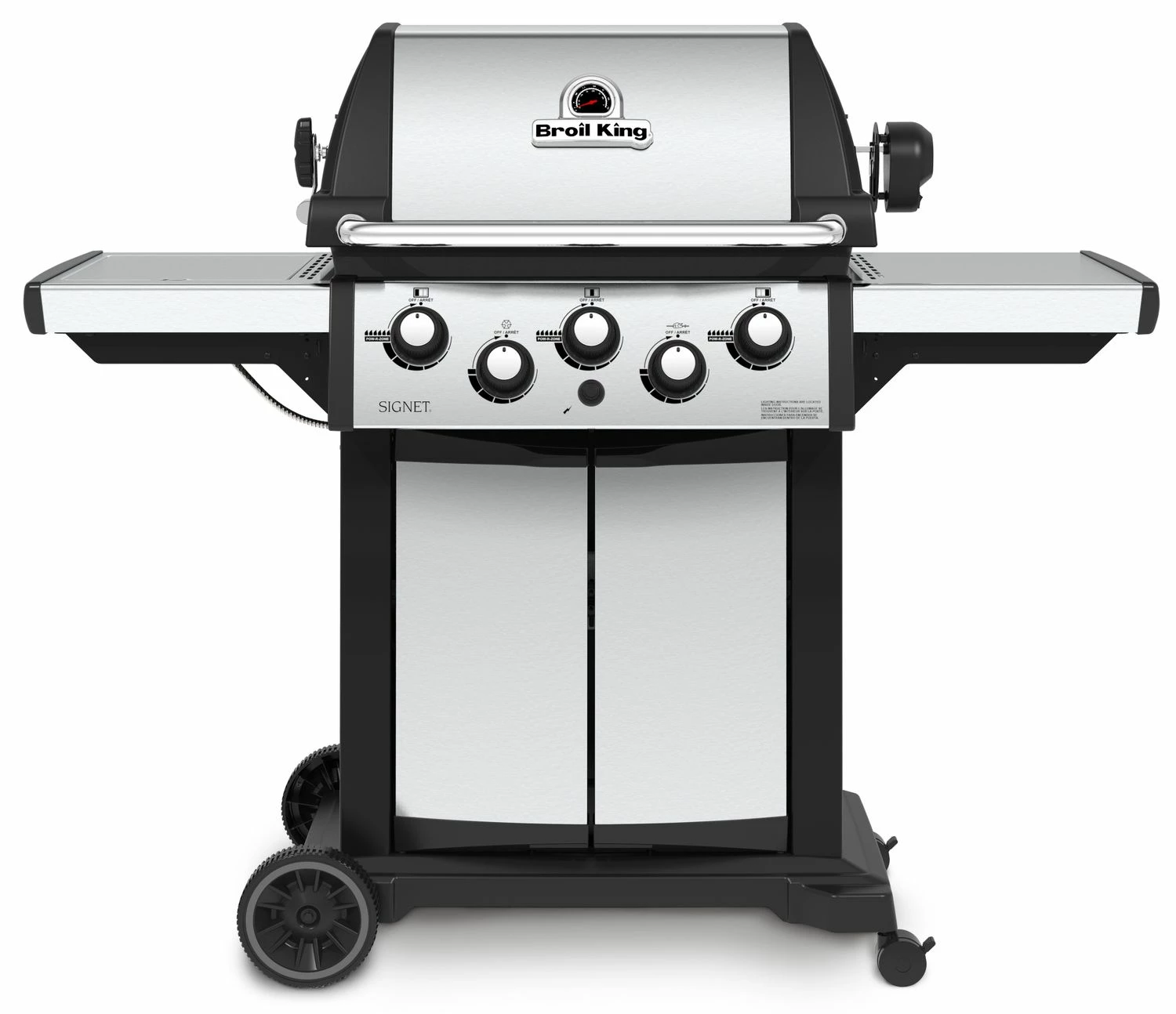 Broil King Signet 390 Gasgrill Inkl. Drehspieß + Grillfürst Fettschiene - Modell 2023 – Bild 2