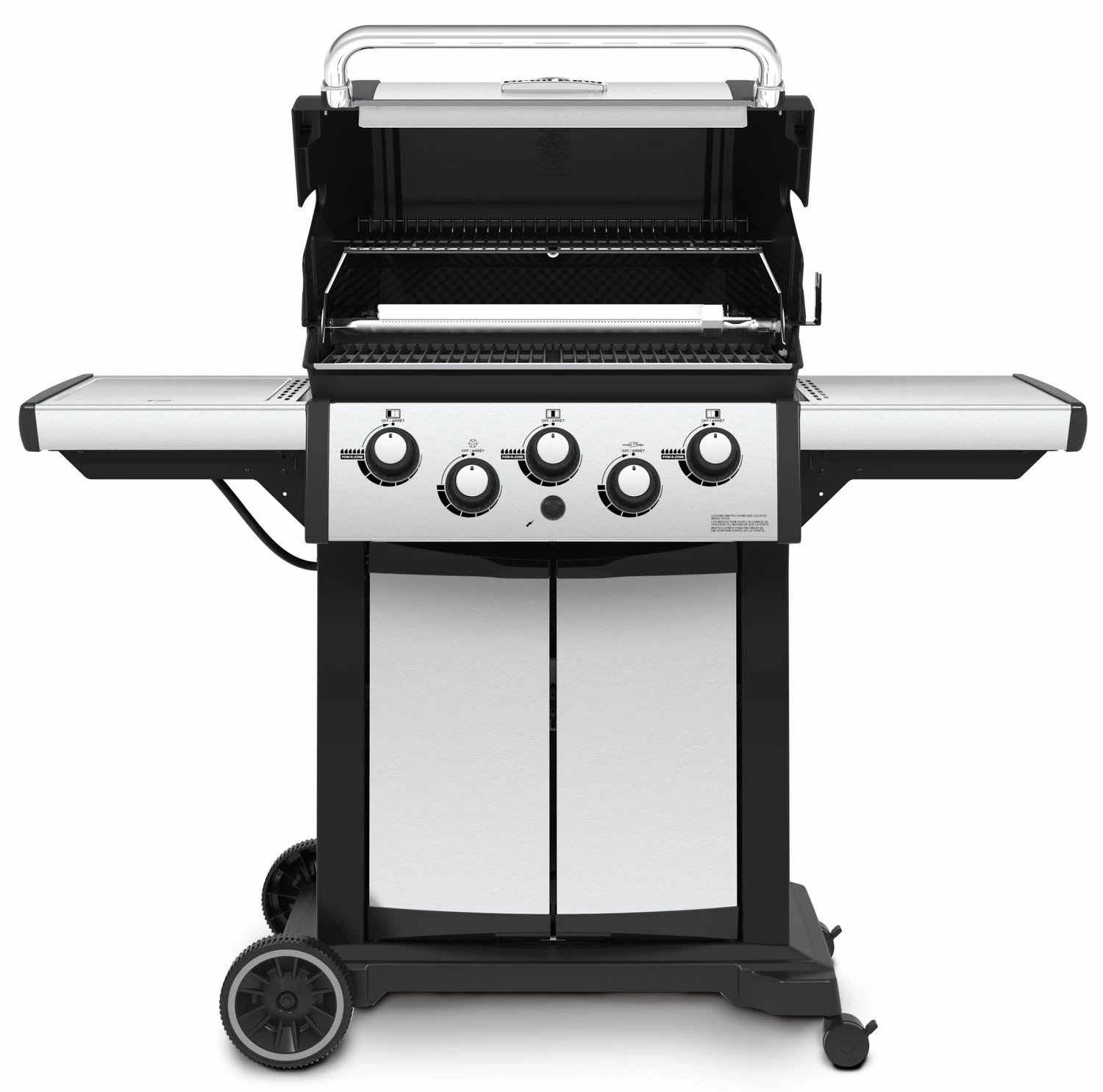 Broil King Signet 390 Gasgrill Inkl. Drehspieß + Grillfürst Fettschiene - Modell 2023 – Bild 3