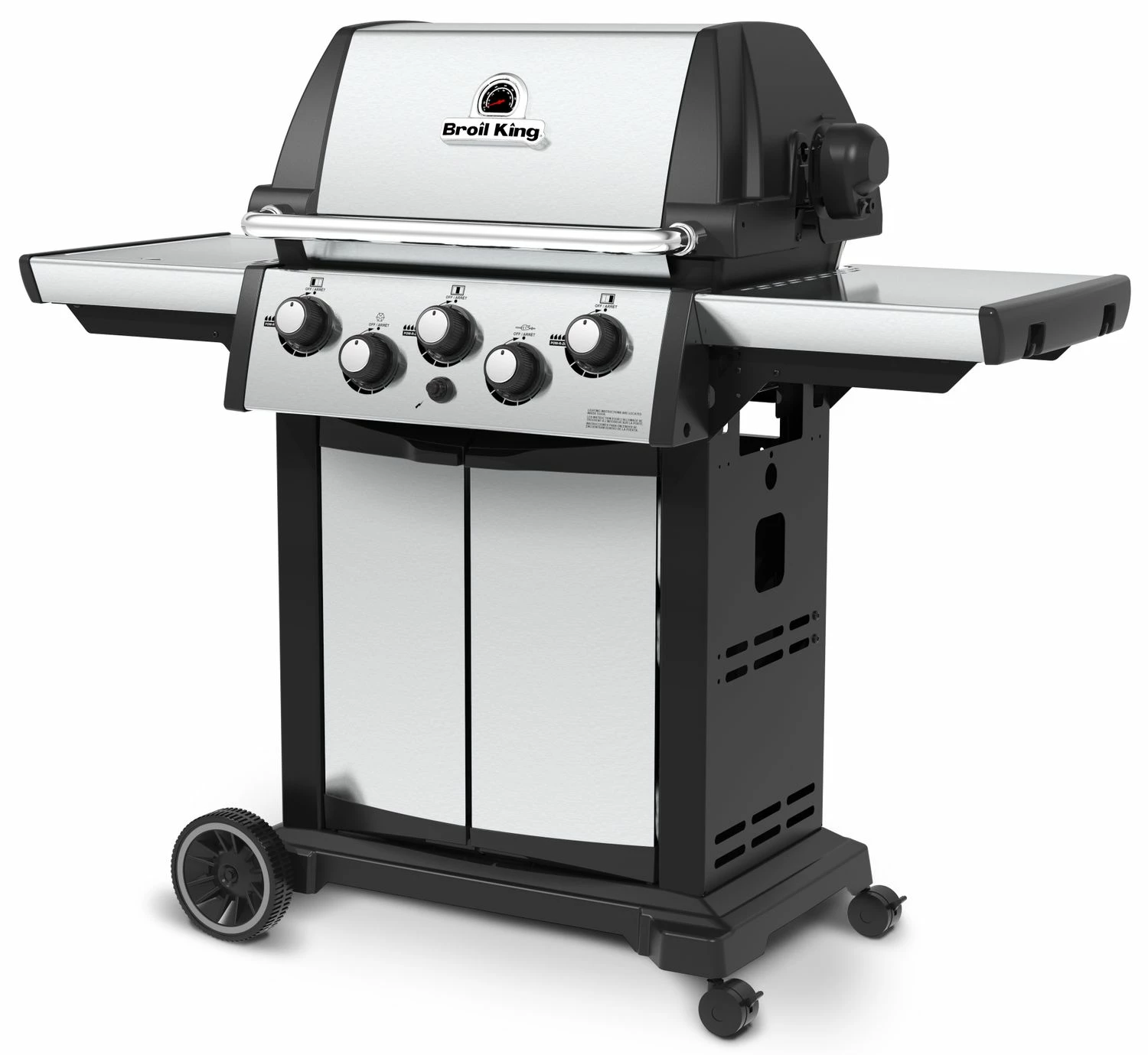 Broil King Signet 390 Gasgrill Inkl. Drehspieß + Grillfürst Fettschiene - Modell 2023 – Bild 6