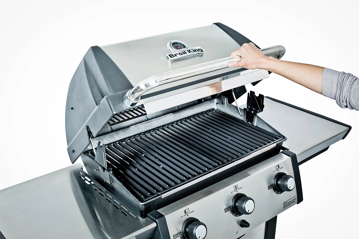 Broil King Signet 390 Gasgrill Inkl. Drehspieß + Grillfürst Fettschiene - Modell 2023 – Bild 12