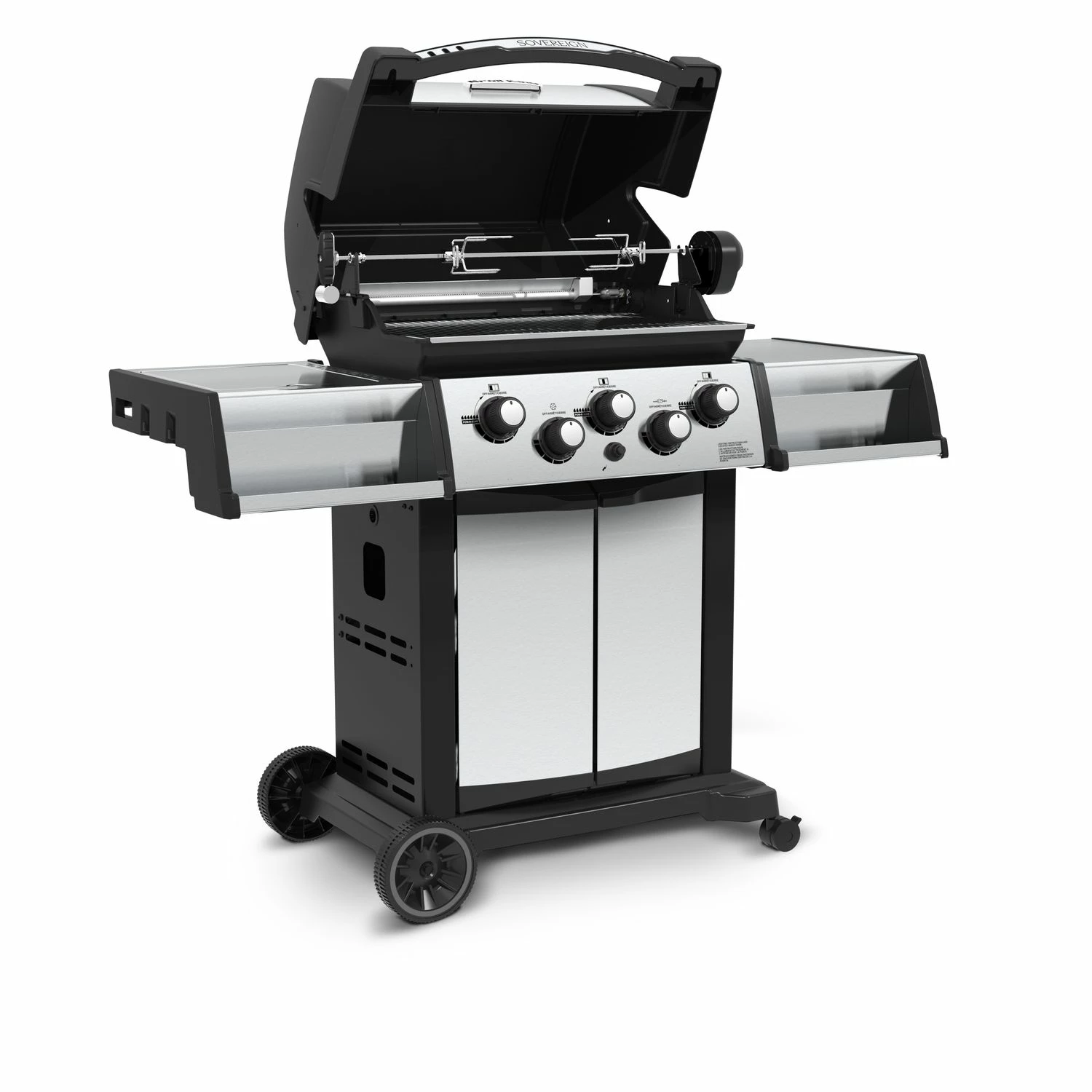 Broil King Sovereign 390 Gasgrill Inkl. Drehspieß + Grillfürst Fettschiene – Bild 5