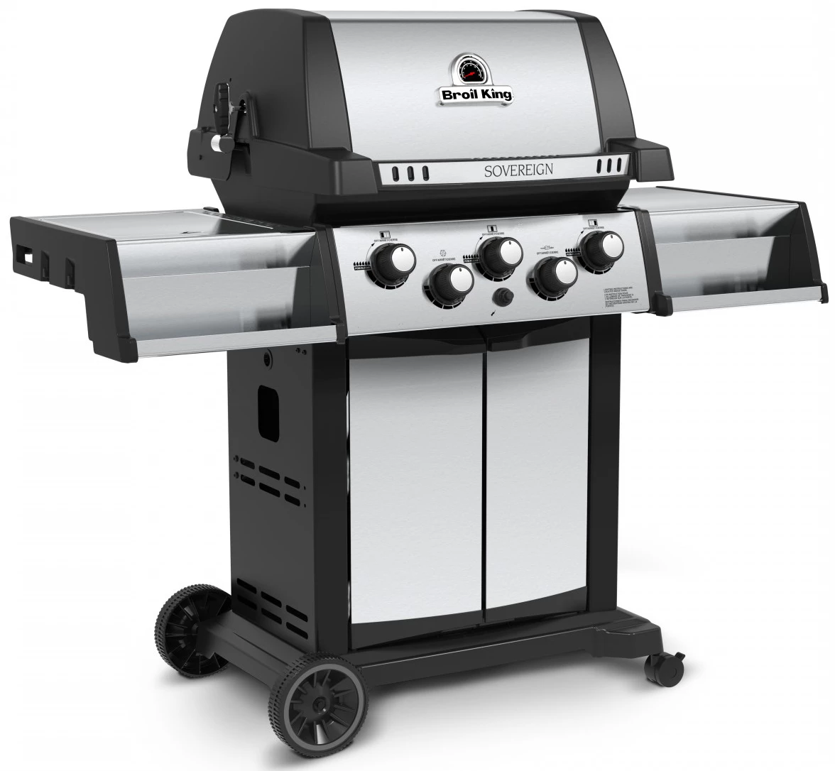 Broil King Sovereign 390 Gasgrill Inkl. Drehspieß + Grillfürst Fettschiene – Bild 4