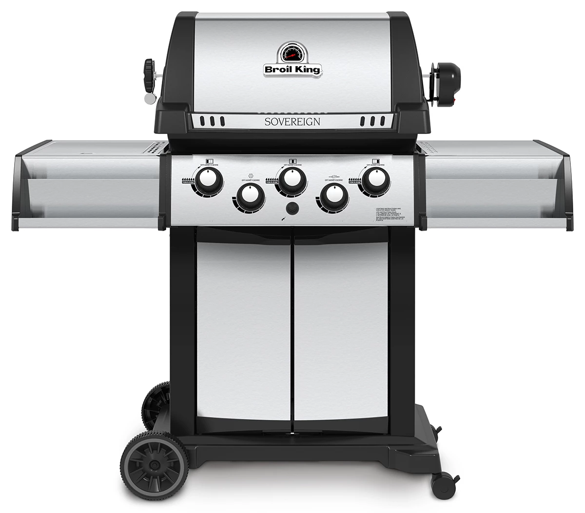 Broil King Sovereign 390 Gasgrill Inkl. Drehspieß + Grillfürst Fettschiene – Bild 2