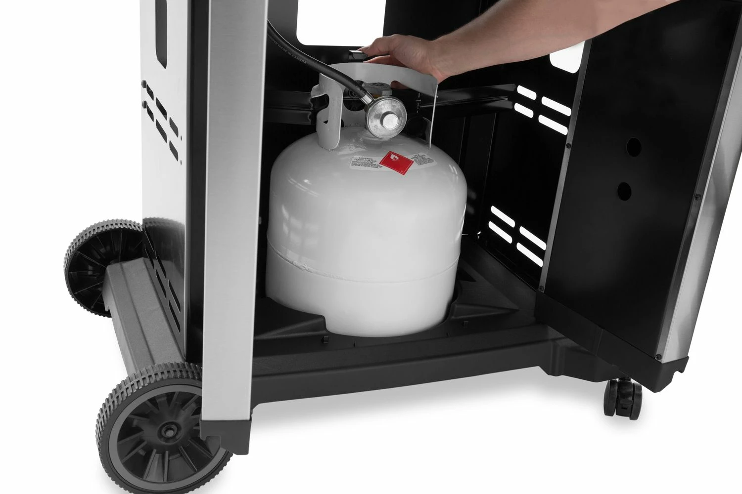 Broil King Sovereign 390 Gasgrill Inkl. Drehspieß + Grillfürst Fettschiene – Bild 11