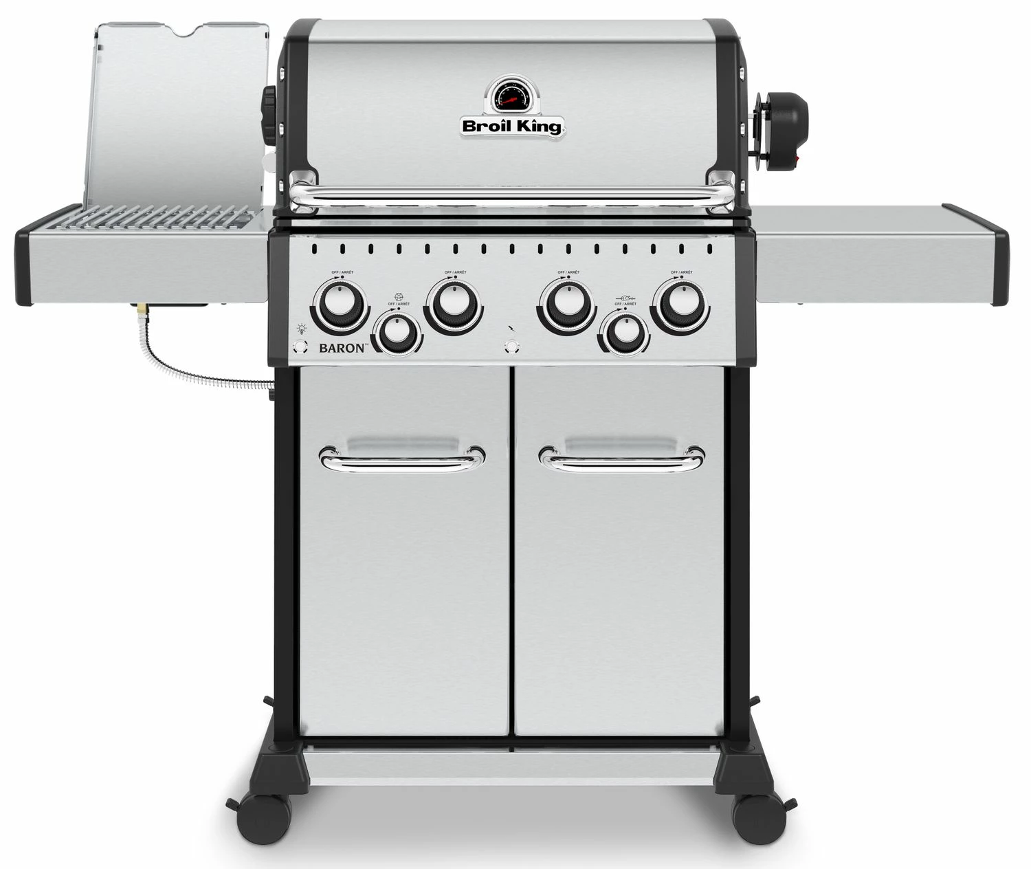 Broil King Baron S490 IR Gasgrill Inkl. Drehspieß + Infrarot-Seitenbrenner - Modell 2023 - Grillfürst Deal Mit Zusätzlichen Edelstahl Grillrosten – Bild 2