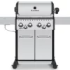 Broil King Baron S490 IR Gasgrill Inkl. Drehspieß + Infrarot-Seitenbrenner - Modell 2023 - Grillfürst Deal Mit Zusätzlichen Edelstahl Grillrosten
