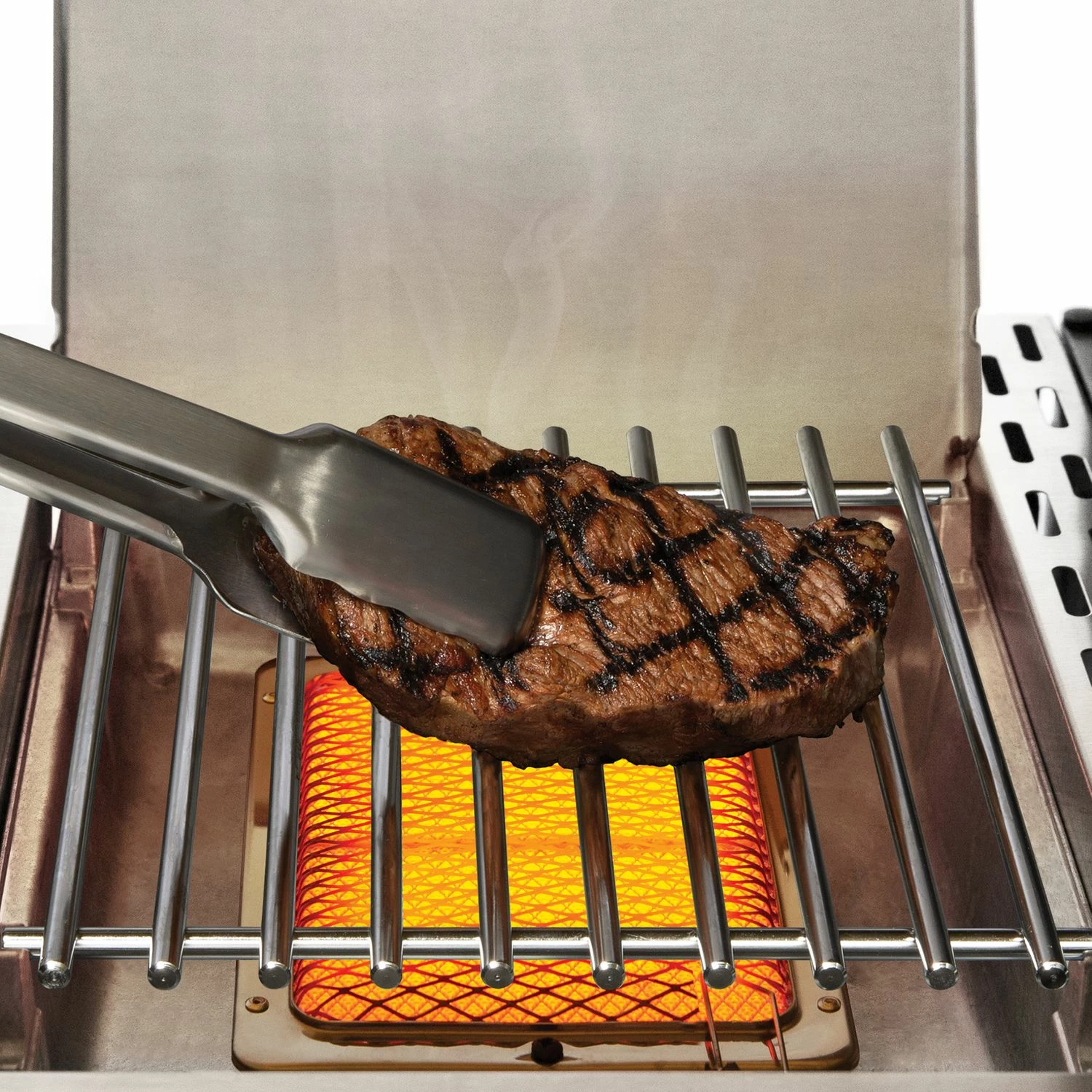 Broil King Baron S490 IR Gasgrill Inkl. Drehspieß + Infrarot-Seitenbrenner - Modell 2023 - Grillfürst Deal Mit Zusätzlichen Edelstahl Grillrosten – Bild 14