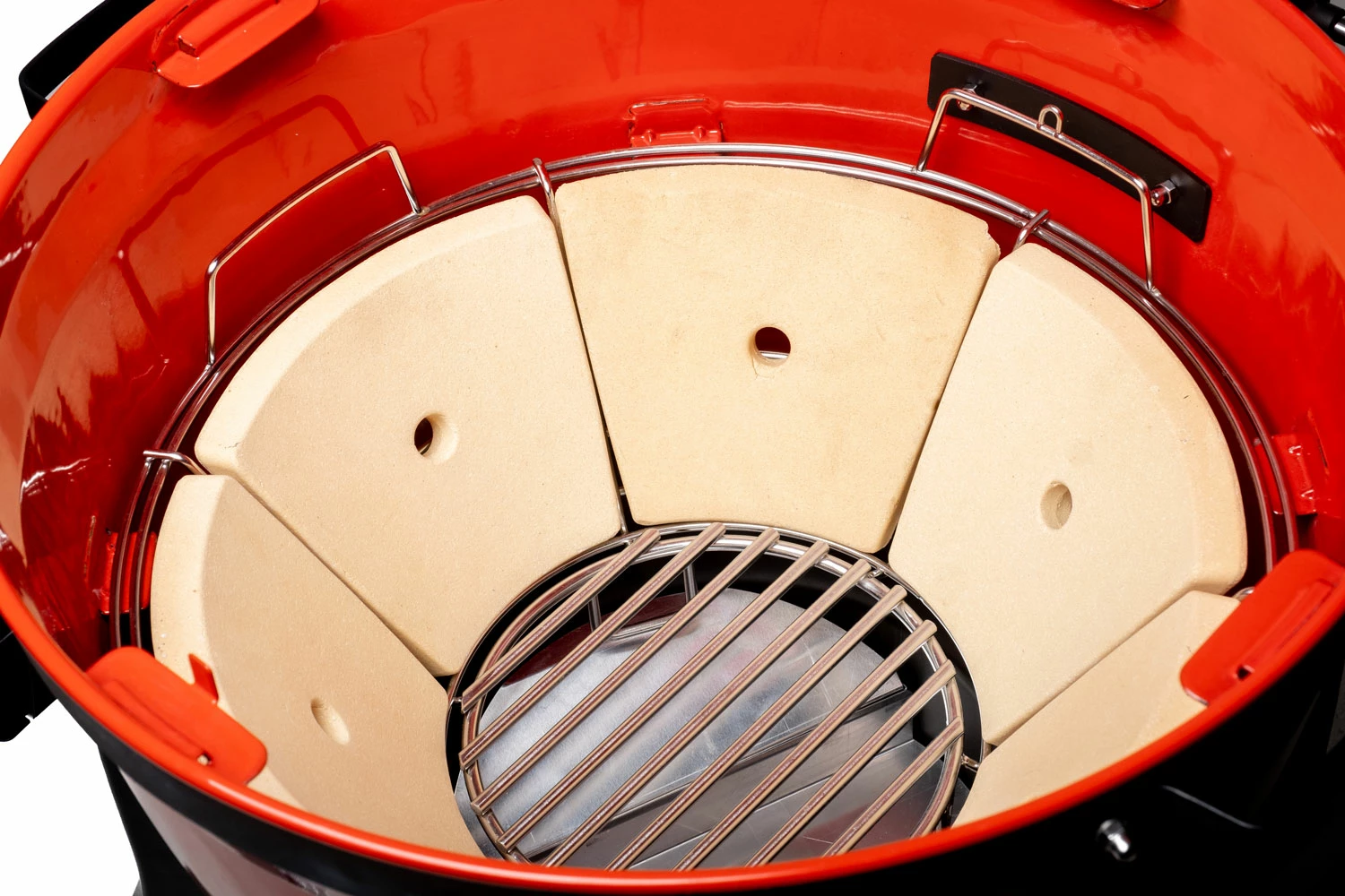 Kamado Joe Holzkohle Kugelgrill Kettle Joe - X-DEAL Inkl. Abdeckhaube – Bild 13