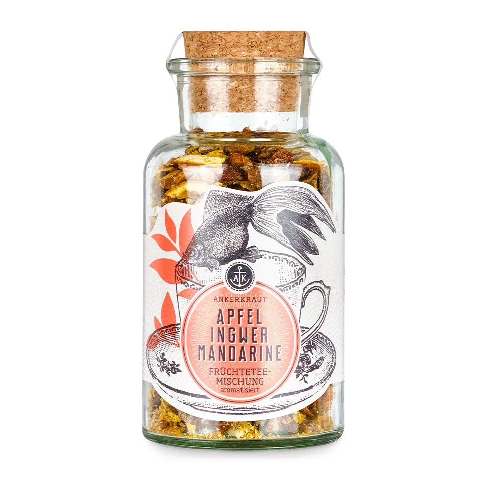 Ankerkraut Tee-Box "Fruchtiger Herbst" - Mit Mangotraum, Apfel-Ingwer-Mandarine, Apple-Crumble – Bild 2
