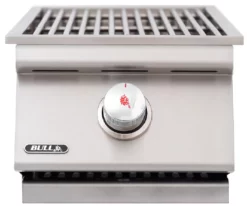BULL Infrarot Einbau Seitenbrenner / Edelstahl / Slide-In
