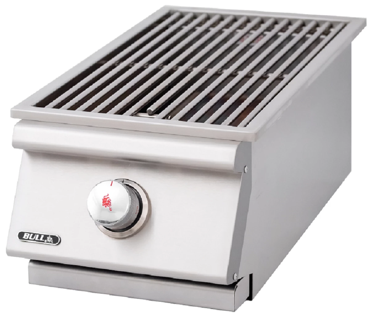 BULL Infrarot Einbau Seitenbrenner / Edelstahl / Slide-In – Bild 2