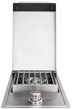 BULL Einbau Seitenbrenner Single / Edelstahl / Drop-In