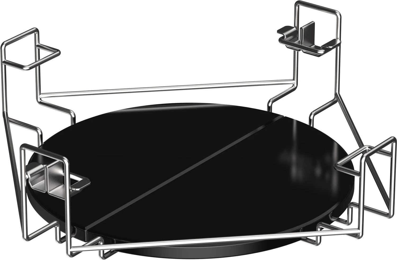 The Bastard Keramikgrill Classic Medium - Solo - Schwarz Glänzend - Modell 2023