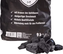 Big Green Egg Holzkohle Wildfire 9 Kg - Apfelbaum