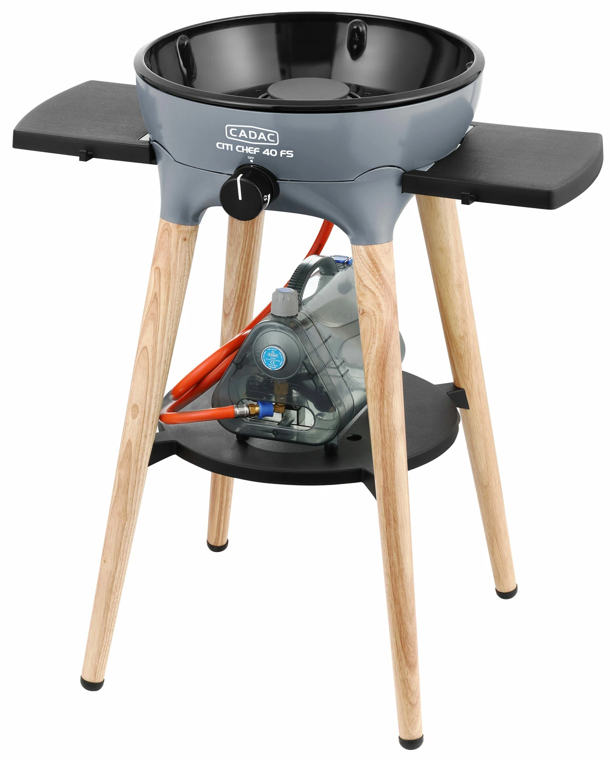CADAC Gasgrill Citi Chef 40 FS BBQ / Dome Steel Grey, 30 Mbar – Bild 7