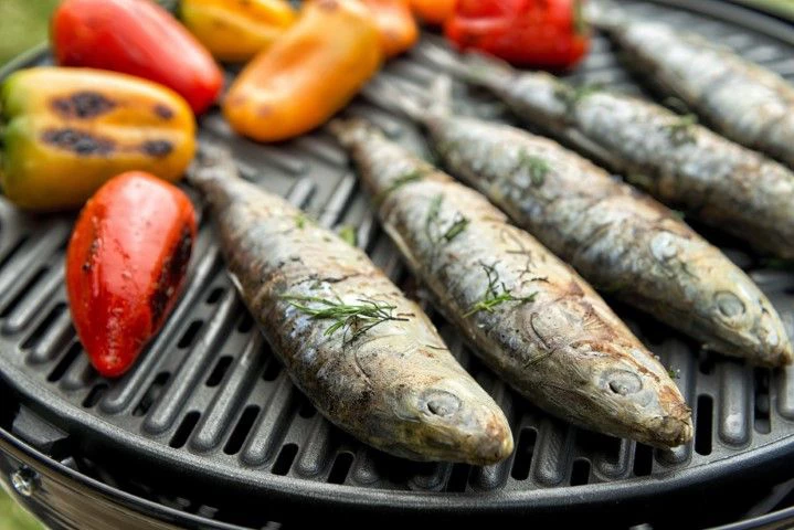 CADAC Camping Gasgrill Grillo Chef 40 / BBQ + Chef Pan + Dome - 50mbar – Bild 7