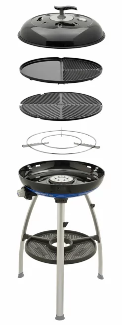 CADAC Camping Gasgrill Carri Chef 50 / BBQ + Grill2Braai + Dome - 50mbar