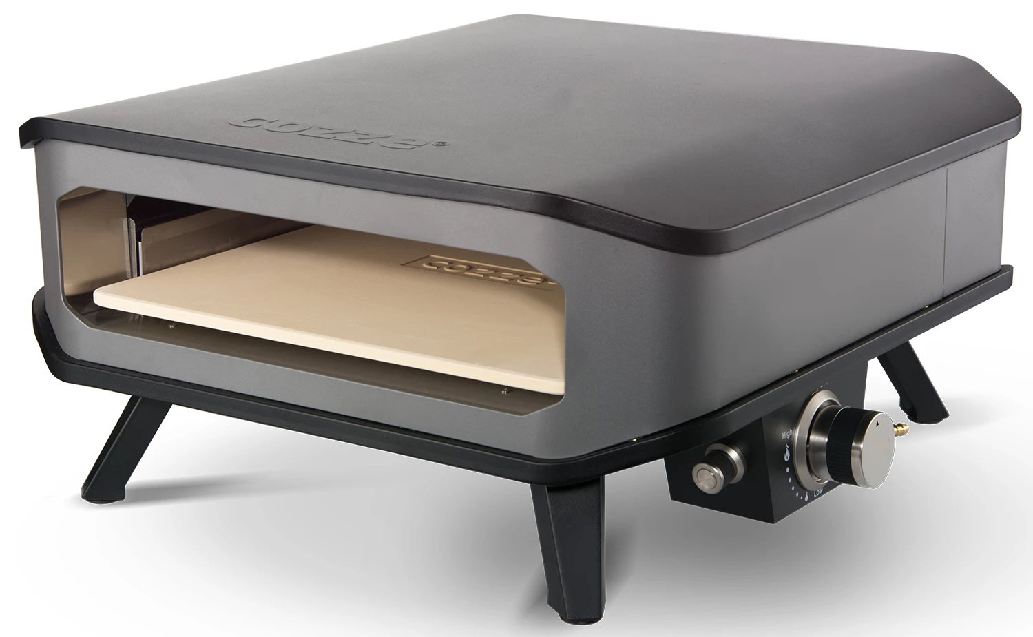 COZZE Pizzaofen Gas 42,5 Cm (17") - Inkl. Pizzastein – Bild 2