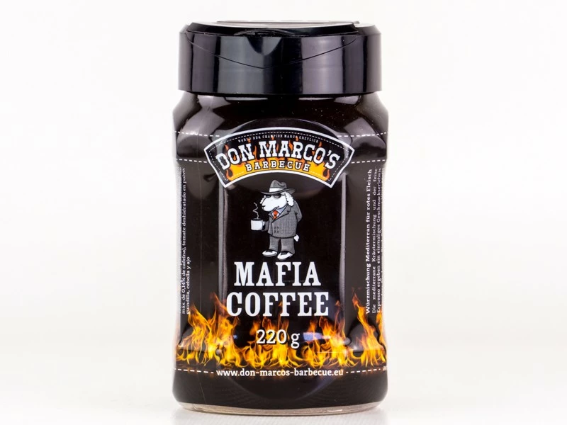 Don Marcos Mafia Coffee Rub BBQ Rub 220g Dose
