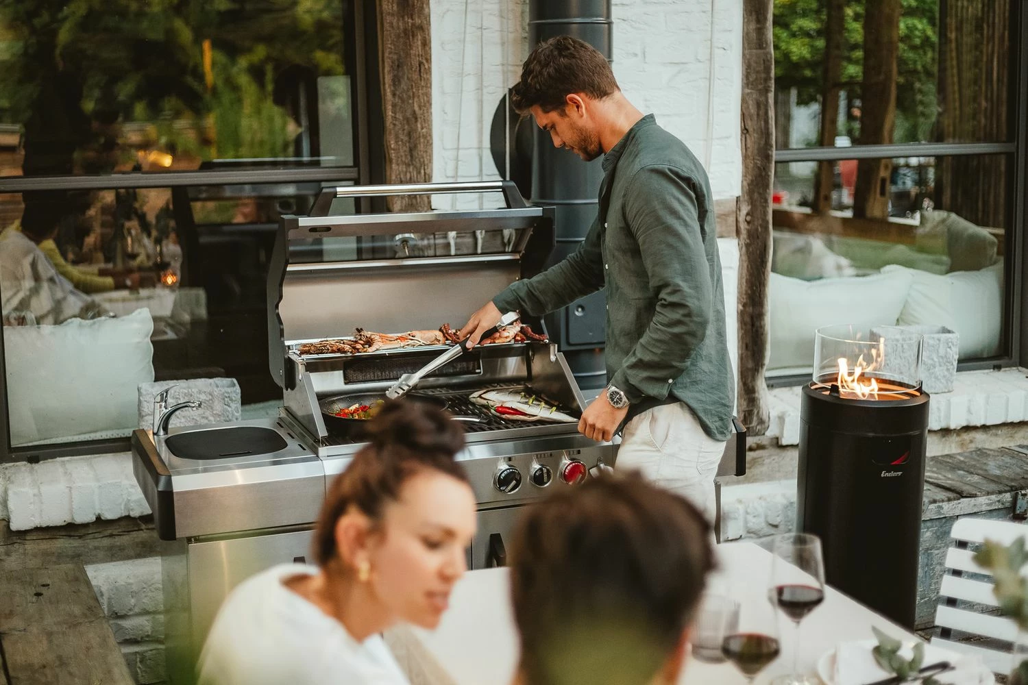 Enders Gasgrill Kansas II Pro 4 SIK Profi Turbo – Bild 16