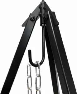 Grillfürst Schwenkgrill Set Aus Dreibein Und Grillrost / Höhenverstellbar, Inkl. Kette Und Haken