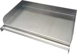 Grillfürst Edelstahl Plancha / Grillplatte / Teppanyaki Pfanne Größe M - 41 X 28 Cm