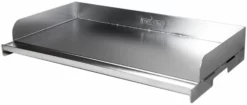 Grillfürst XL Edelstahl Plancha / Grillplatte / Teppanyaki Pfanne - 50 X 28 Cm