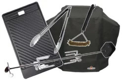 Grillfürst S530G 5-Brenner Gasgrill Mit Seitenkocher Und Gussrosten - Inkl. Gasgrill Einsteigerpaket