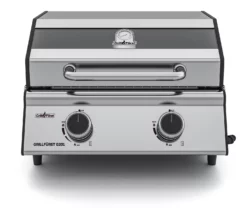Grillfürst G201E 2-Brenner Gasgrill Portabel V2 - Campinggrill / Balkongrill 50mbar