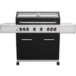 Grillfürst G620G 6-Brenner Gasgrill - 1. FC Köln Edition - Gusseisenroste