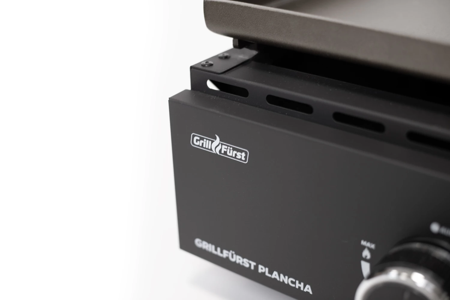 Grillfürst Plancha Grill - 2 Brenner Mit Insgesamt 7 KW Und Edelstahl Plancha – Bild 4
