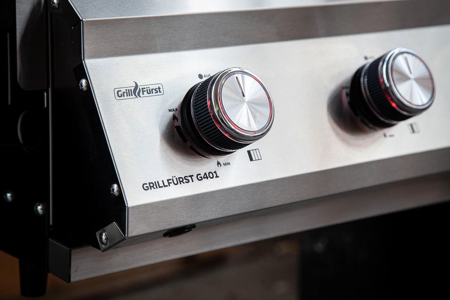 Grillfürst G401E 4-Brenner Einbaugrill Mit Edelstahl Rosten – Bild 4