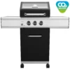 Grillfürst G210G 2-Brenner Gasgrill Mit Hochtemperaturbrenner Und Gusseisen Rosten