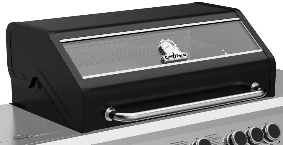Grillfürst G520G 5-Brenner Gasgrill Mit Hochtemperaturbrenner, Heckbrenner Und Gusseisen Rosten - X-DEAL Inkl. Zubehörpaket – Bild 3