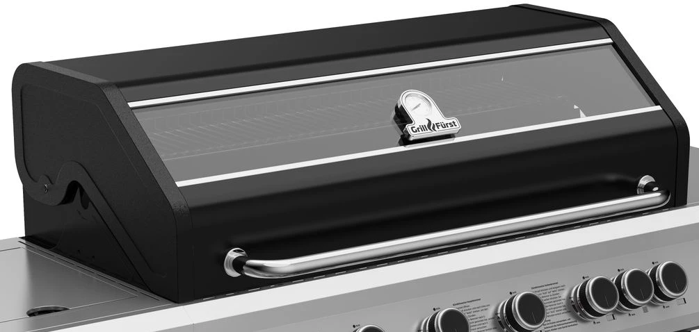 Grillfürst G620E 6-Brenner Gasgrill Mit Hochtemperaturbrenner, Heckbrenner Und Edelstahl Rosten – Bild 3