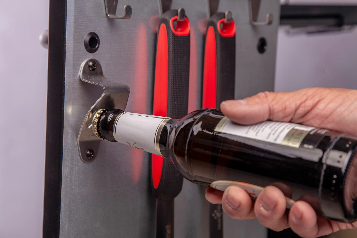 Grillfürst G750E 7-Brenner Doppelkammer - Gasgrill - 1. FC Köln Edition - Edelstahlroste – Bild 8