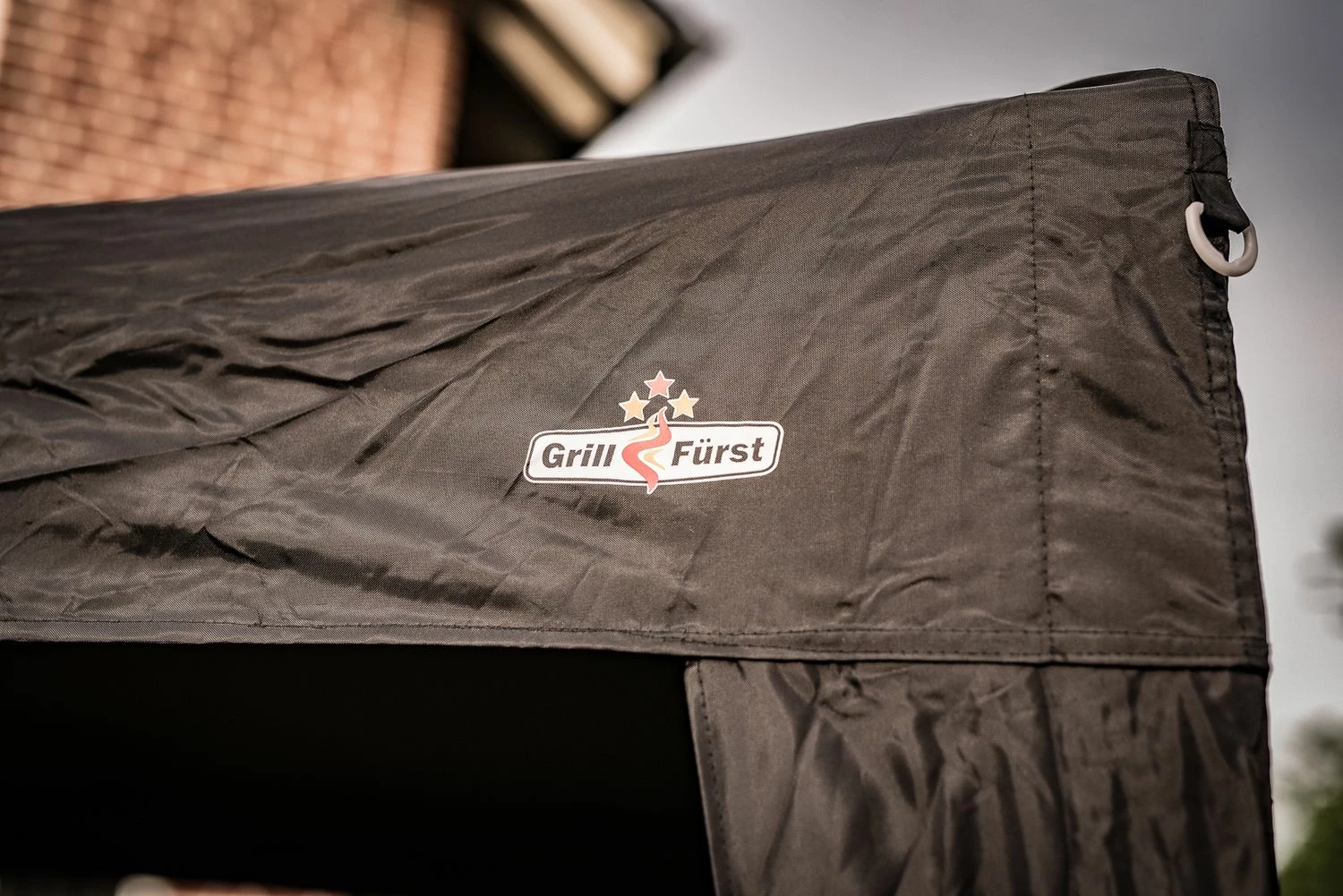 Grillfürst Pop-Up Pavillon / Grillpavillon / Gartenpavillon / Grillzelt 3x3m V3 - Mit Rauchabzug – Bild 2