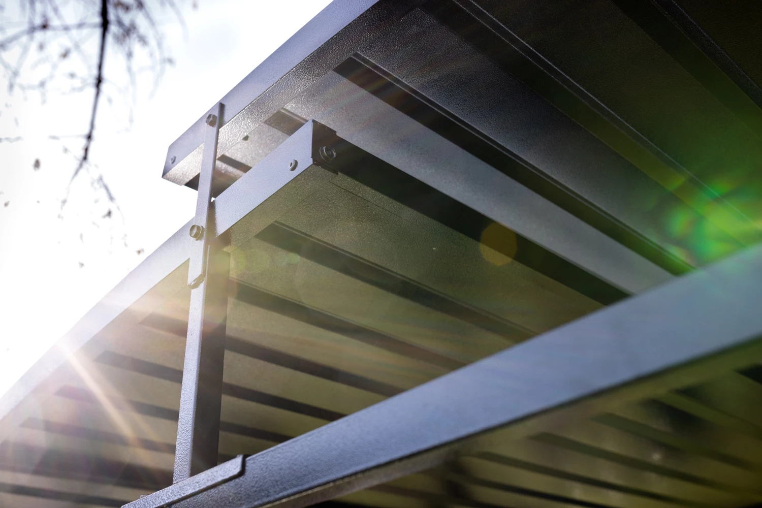 Grillfürst Premium Grillpavillon Aus Stahl Mit Wetterfestem Metalldach Und Ablageflächen – Bild 6