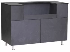 Grillfürst Outdoor Küche Grillschrank Modul OKG130 Schiefer