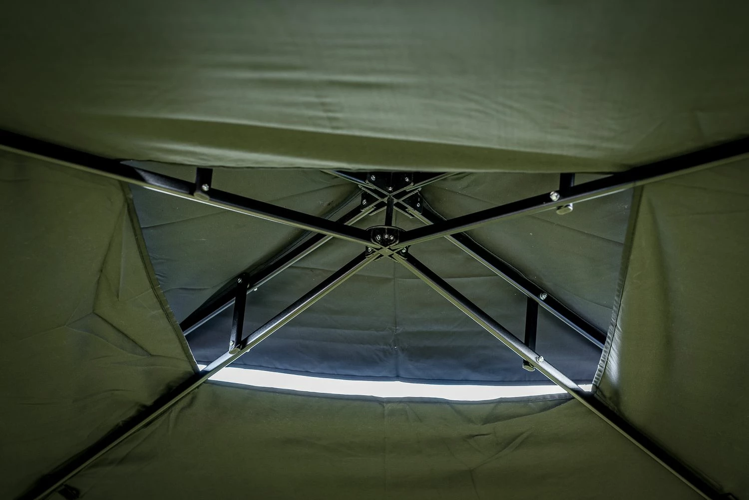 Grillfürst Pop-Up Pavillon / Grillpavillon / Gartenpavillon / Grillzelt 3x3m V3 - Mit Rauchabzug – Bild 4