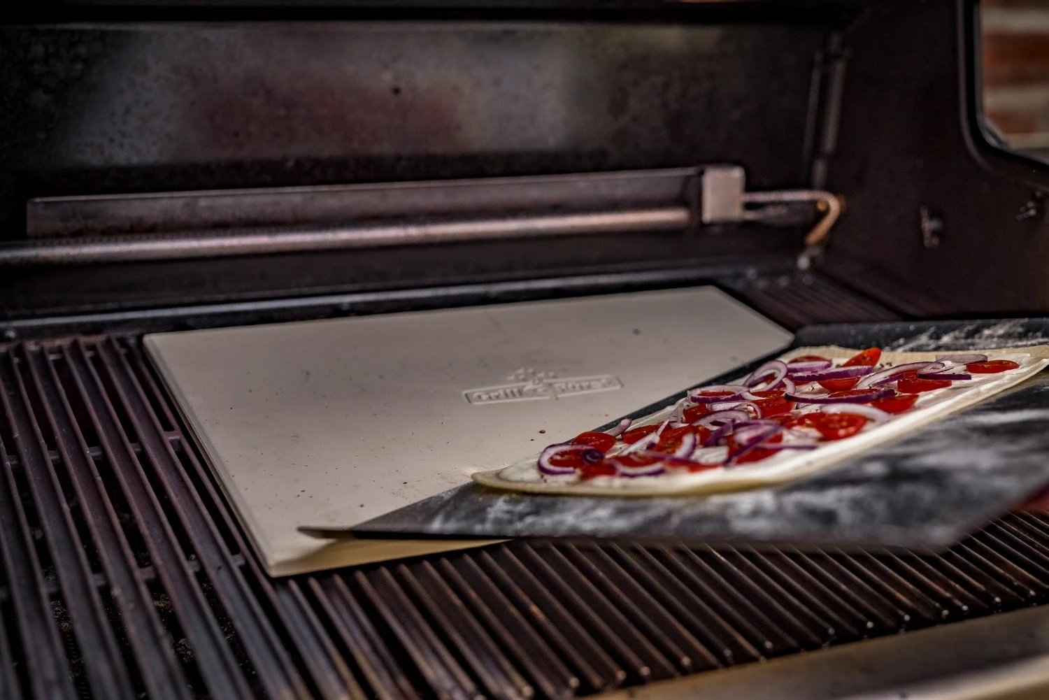 Grillfürst Pizzastein Rechteckig 40 X 30 Cm – Bild 3