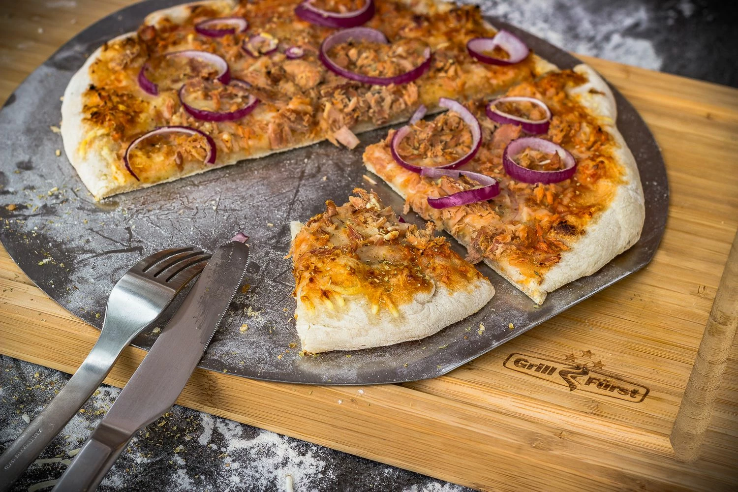 Grillfürst Pizzastein 33 Cm – Bild 6