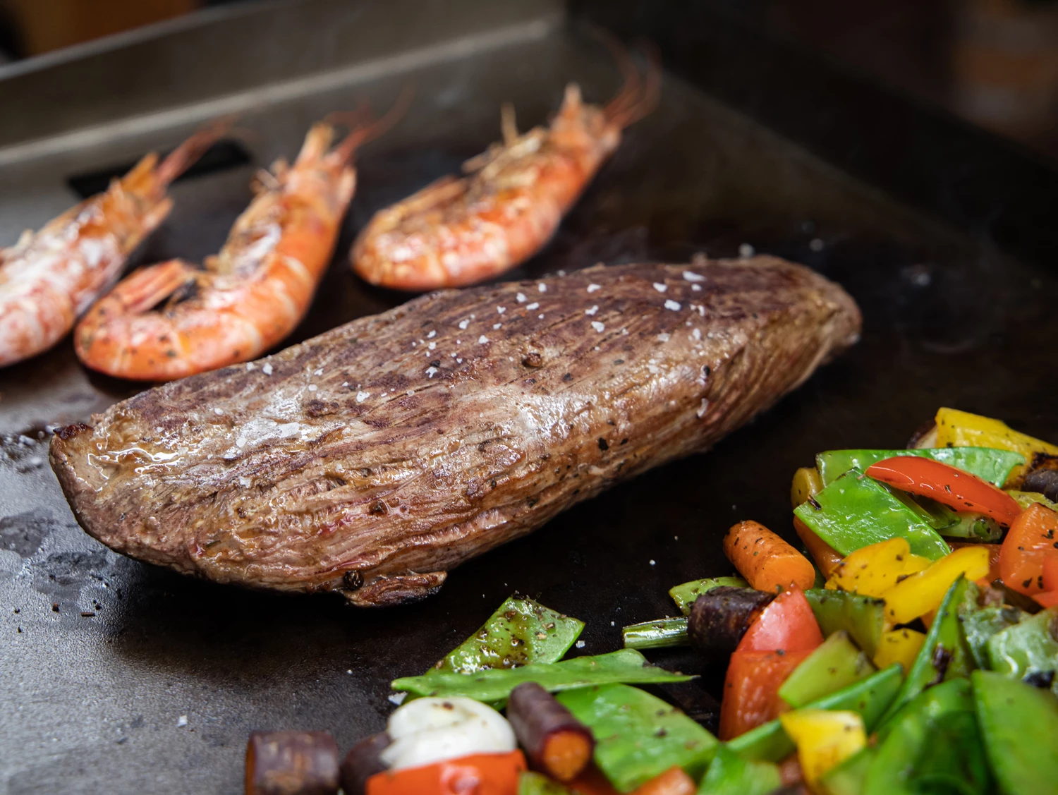 Grillfürst Plancha Grill - 2 Brenner Mit Insgesamt 7 KW Und Edelstahl Plancha – Bild 12